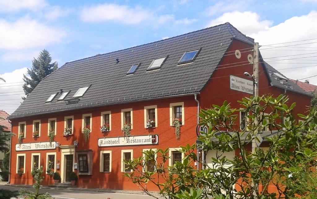 Tharandt Altes Wirtshaus Foerdergersdorf Bed & Breakfast מראה חיצוני תמונה