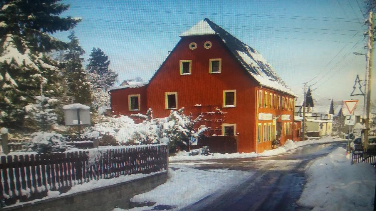 Tharandt Altes Wirtshaus Foerdergersdorf Bed & Breakfast מראה חיצוני תמונה